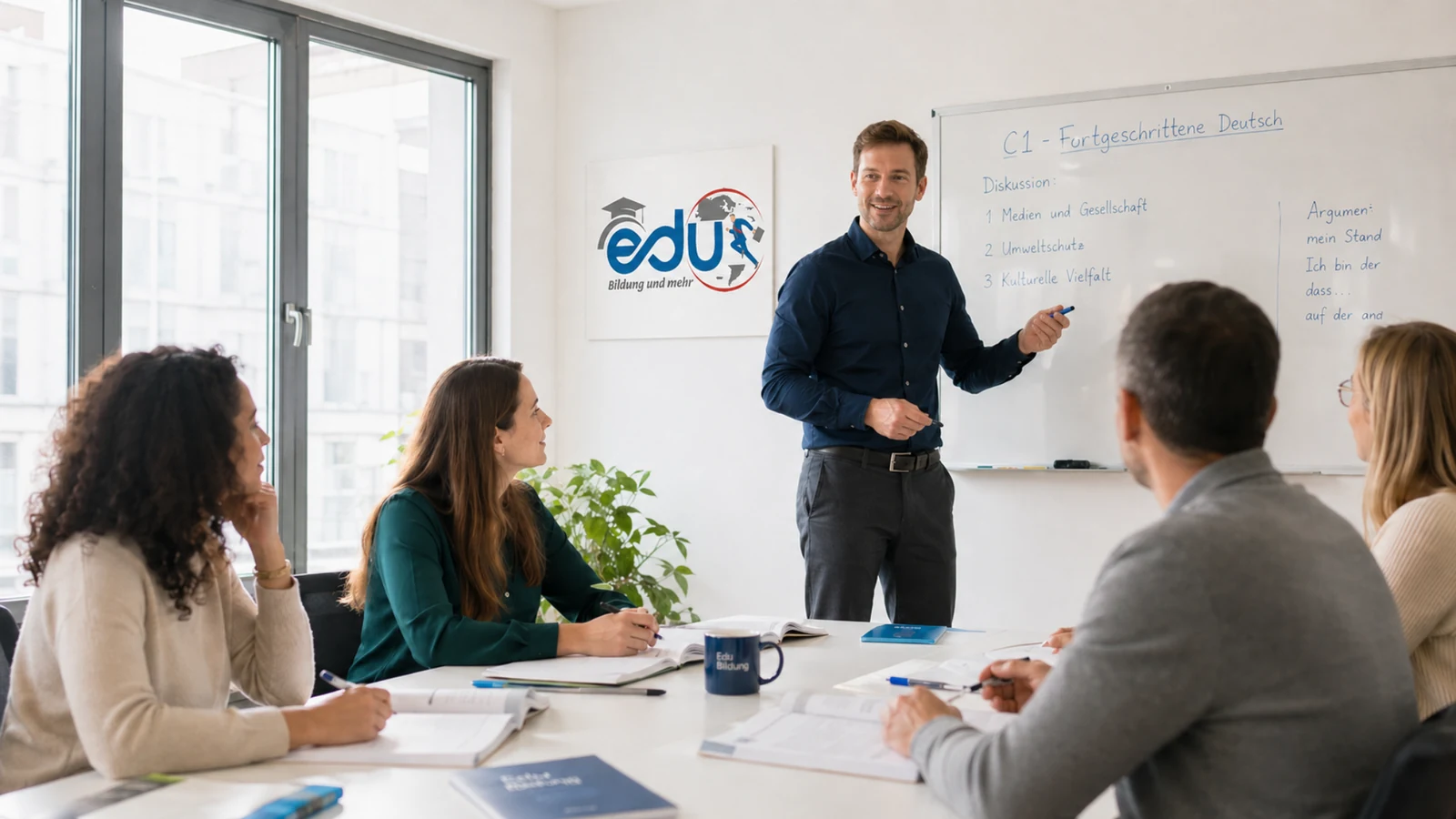 C1 Deutschkurs bei Edu Bildung in Esslingen – fortgeschrittener Deutschunterricht für anspruchsvolle Kommunikation
