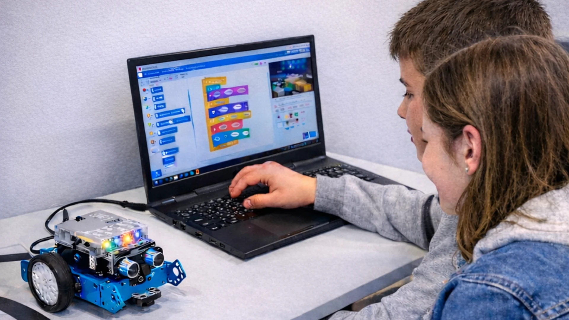 Kids programming, Python and robotics at Edu Bildung