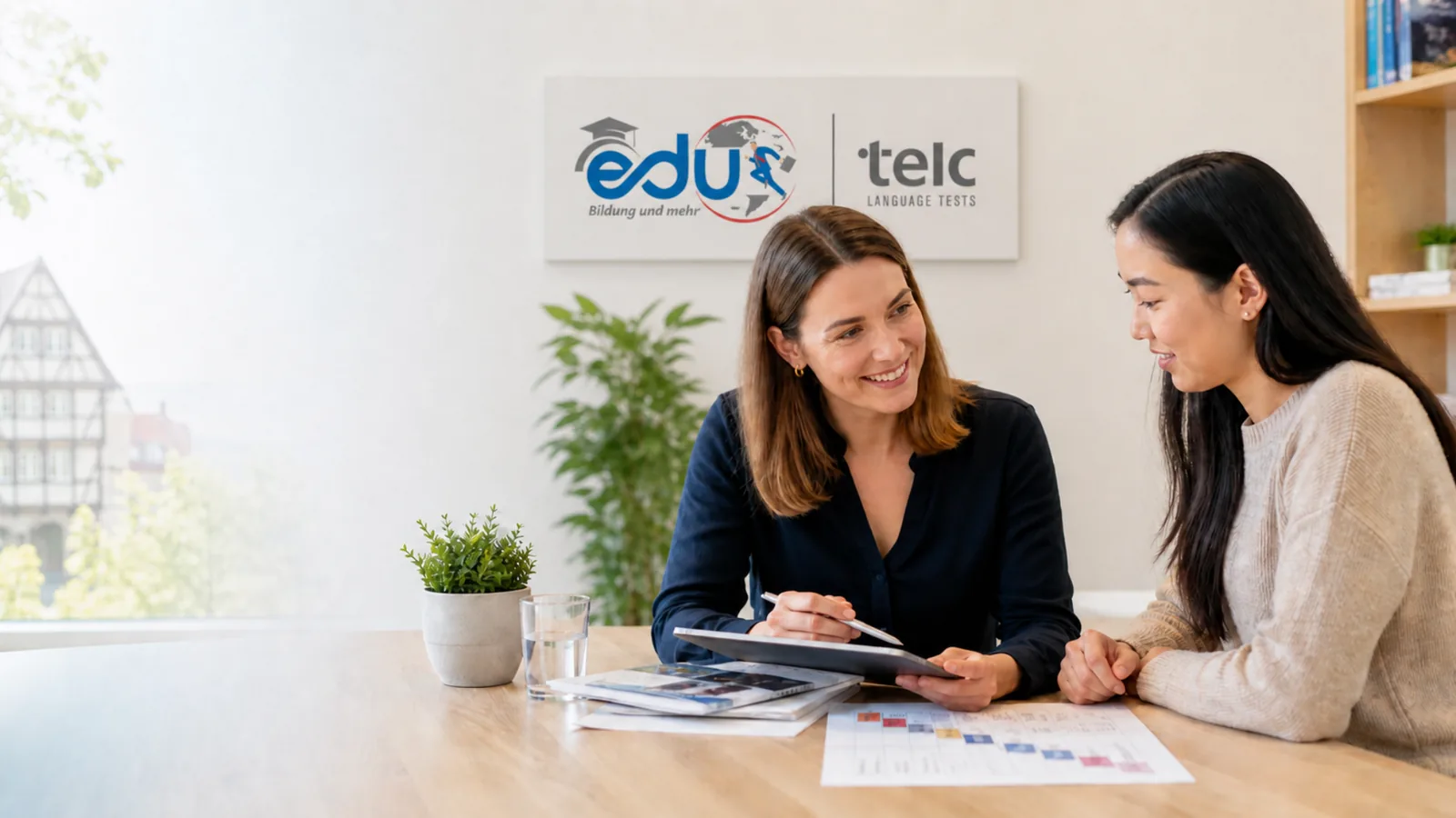 telc-Beratung bei Edu Bildung in Esslingen – persönliche Beratung zu Prüfung, Niveau und Vorbereitung